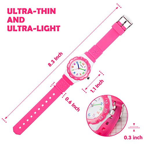 image for CakCity Kids Watch Waterproof Cute Cartoon Analog Girls Boys Wrist Wat