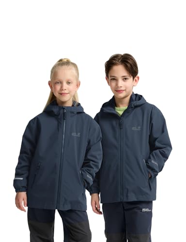 Chaqueta Jack Wolfskin Hybrid 3in1 K transpirable contra frío infantil