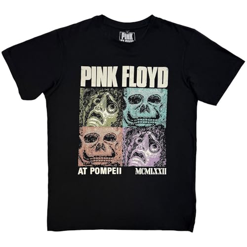 Pink Floyd Mosaics t-shirt premium carbone vêtement de musique vintage pour homme