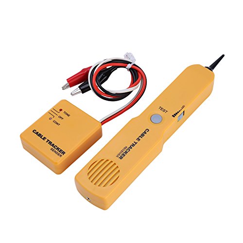 Cable Sender with RJ11 Cable, Portable RJ11 Network Cable Tester Toner Wire Line Finder Detector Networking Tool Network Testers for Telephone Line