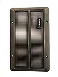 5 X 7 Plastic Speaker Grill (Pair) Black