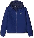  Lacoste Sport Jungen Bj9475 Jacke, Blau (Ocean/Marine Bnb), 12 Jahre (Herstellergröße: 12A)