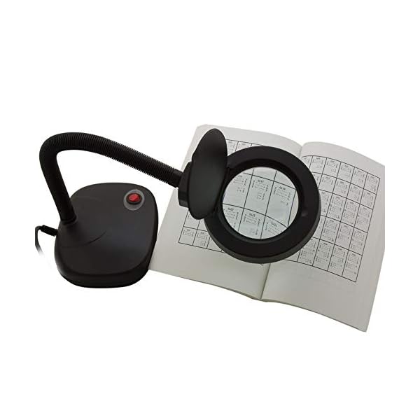 Aoyue Desktop Magnifying Lamp - Black - Image 5