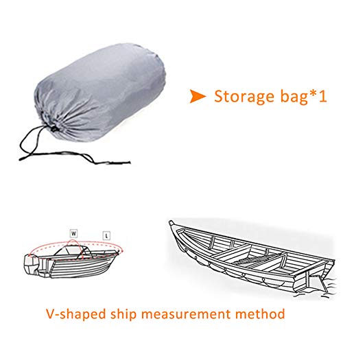 Couverture bateau universelle en toile Oxford noire et argent - 8