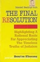 The Final Resolution: Combating Anti-Jewish Hostility 0873064550 Book Cover
