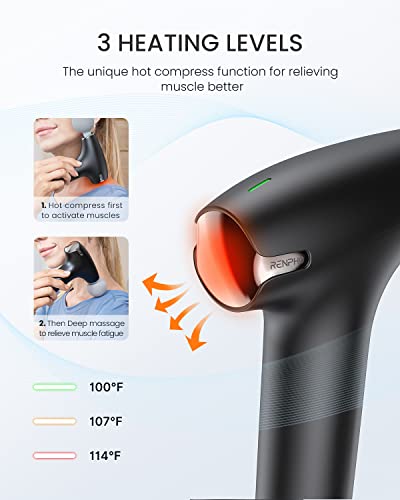 Renpho Foot Massager And Heated Massage Gun #TOP23