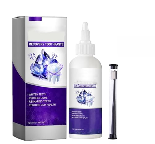 Intelligesmile - Pasta dental con tratamiento mineral, restauración de dientes natural, restaura la salud de las encías, eficaz para fortalecer dientes y encías, boca fresca (1)