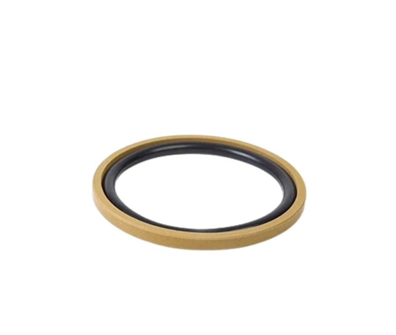 1 szt. Uszczelka tłokowa cylindra hydraulicznego-pierścień PTFE i pierścień O-ring z NBR do dwukierunkowego tłoczyska-podkładka odporna na zużycie(400x375.5x8.1mm)