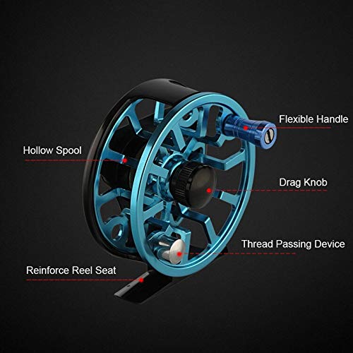 Bobina interamente in metallo per pesci volanti