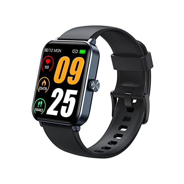 Euker Smart Watch for Men Women 2022 Upgraded Smartwatches 1.69" Full Touchscreen Fitness Tracker Watch with Heart Rate/Blood Oxygen Monitor, Sleep Tracking, IP68 Waterproof