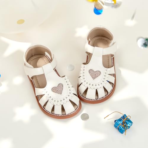 Image of Kiderence Toddler Girls Sandals Little Girls Kids Summer Shoes Toddler Sandals