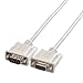 Produktbild ROLINE RS232 Kabel St-Bu | Crossover-Kabel | Zur Verbindung zweier Computer | Grau 10 m