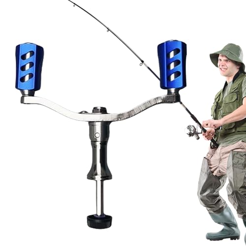 Carrete de repuesto de manivela | Accesorios huecos estables - Mango de carrete Baitcaster, para pesca de agua salada, surf, kayak y actividades en el mar