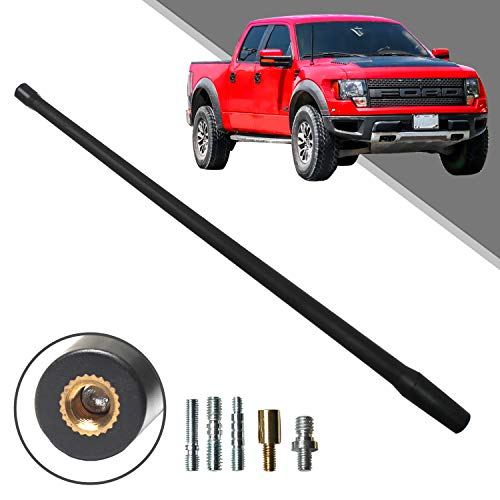 Beneges 13 Inch Flexible Rubber Replacement Antenna Compatible with 1980-2019 Ford F150