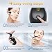 MCSYPOAL 7-in-1 Deplux Face Neck Massager for Skin Care at Home, Facial Massager Glossy Black
