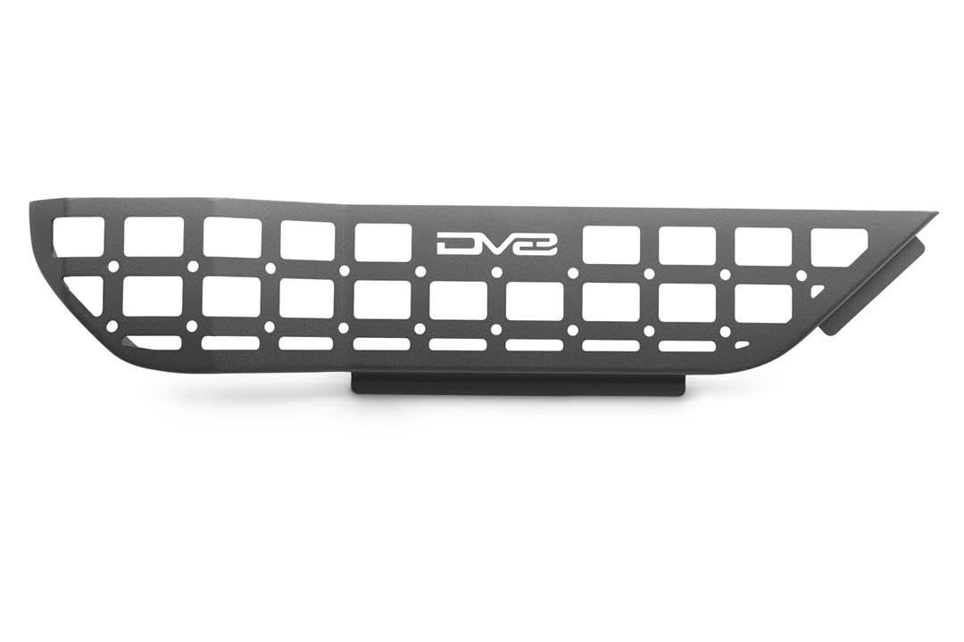 DV8 Offroad Front Door Pocket Molle Panels for The 2018-2025 Jeep Wrangler JL & 2020-2025 Jeep Gladiator JT | Rigid Steel Design Replaces The Weak Saggy Net