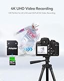 KEXIN 3 Pack Micro SD Card 256GB MicroSDXC with SD Adapter, A1, U3, V30, C10 Micro SD Memory Card TF Card 4K Full HD Video Recording for Camera, Smartphone, Monitor, Drone, Dash Cam, Gopro Green - Image 6