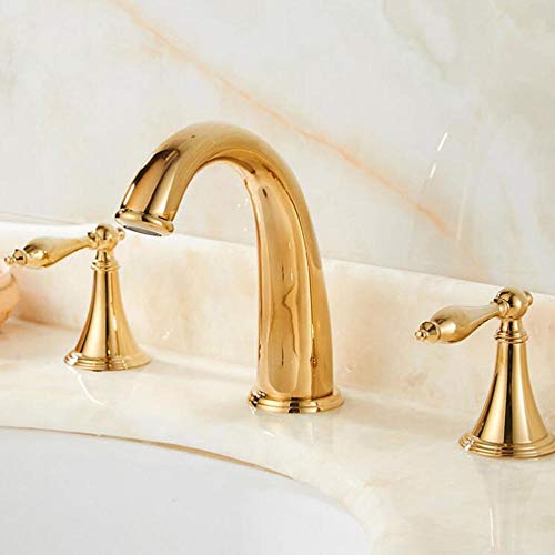 Robinet de lavabo eau chaude et froide avec double commande précise - 3