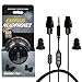 Plugfones Guardian Plus, Earplugs with Audio, 26 dB NRR, Noise Isolating Mic and Controls