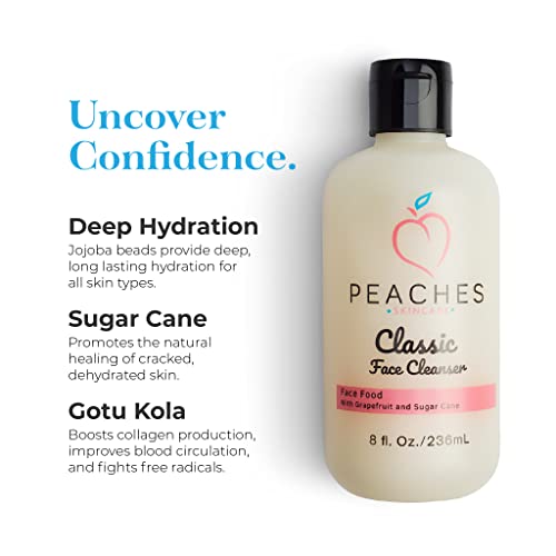 Peaches Skin Care Classic Face Cleanser #TOP1
