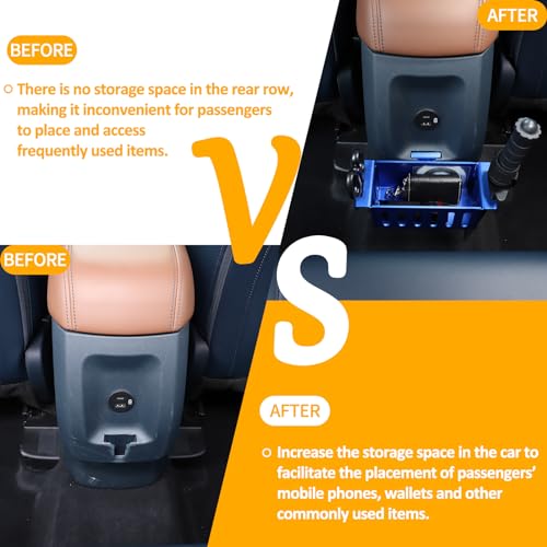 Organizador trasero para asiento Ford Maverick 2022-2024 miniatura 2