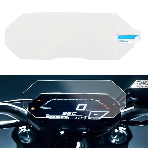 Film protection tableau de bord MT-07 FZ-07 2021-2022 écran moto 2pcs