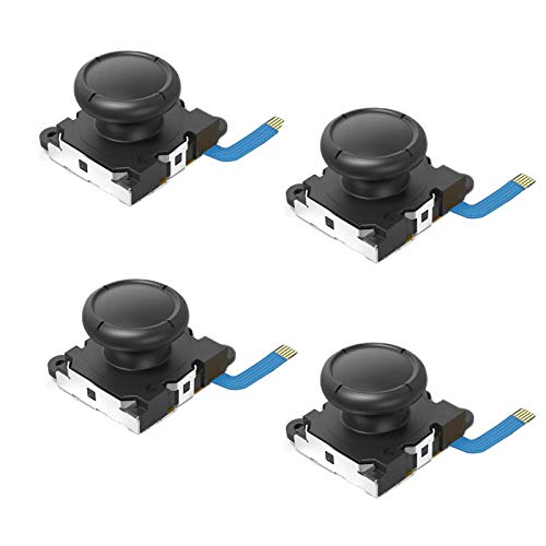 Joystick analógico para Nintendo Switch Joy-Con kit de 4 piezas de repuesto Veanic