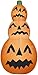Gemmy 73285 Pumpkin Stack-SM Scene Airblown Inflatable, Orange