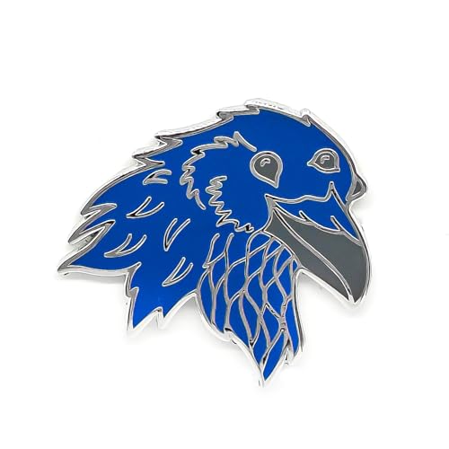 Three Eyed Raven Enamel Pin