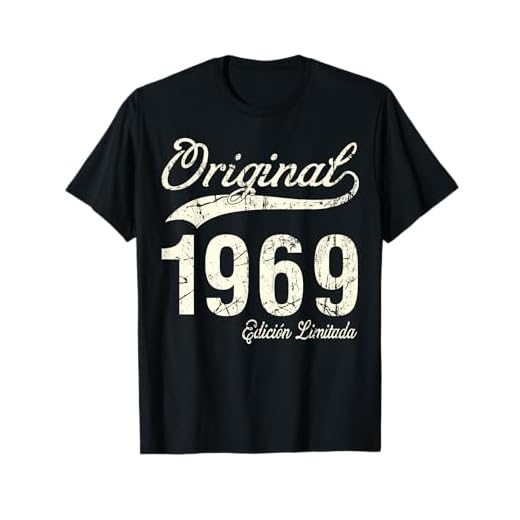 Original 1969 Edición Limitada Cumpleaños 55 Años Camiseta