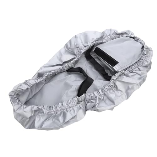 Housse de siège moto universelle : protection de selle noire pour deux-roues