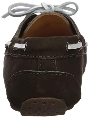 Image of Driver Club USA Women's Womens Genuine Leather Made in Brazil Daytona Beach Boat Shoe