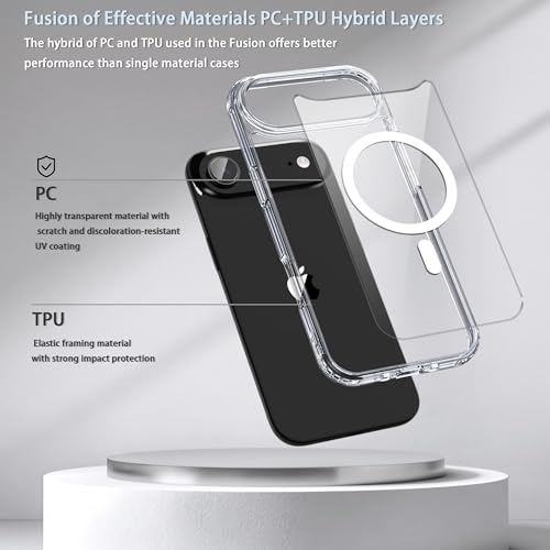Image of for iPhone air Case,Ultra Hybrid(Transparent MagSafe)