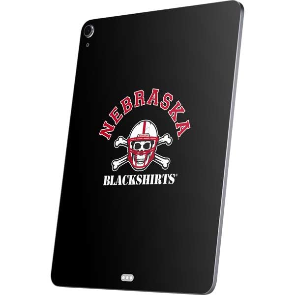 Skinit Decal Tablet Skin Compatible with iPad Air 11in (2024-2025) - Officially Licensed University of Nebraska Blackshirts Design