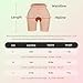 Half Length Silicone Butt Panties Hips Lifter Enhancer Shaping Pants for Crossdressers Transgender Drag Queen (US, Alpha, Small, Medium, Regular, Regular, Nude)