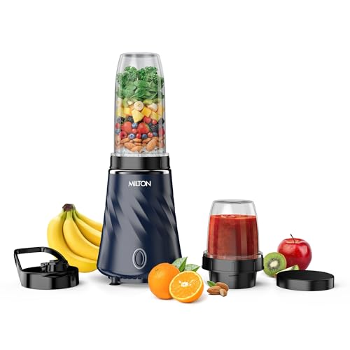 Milton Appliances Nutripure 350W Juicer Mixer Grinder | Mini Mixe...
