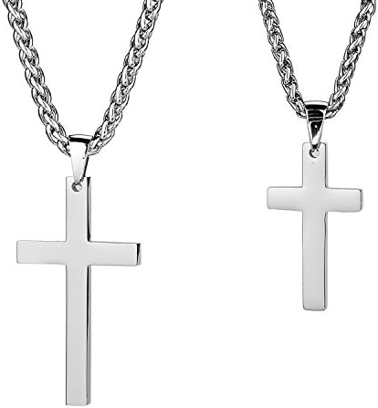 Trusuper Stainless Steel Cross Pendant 