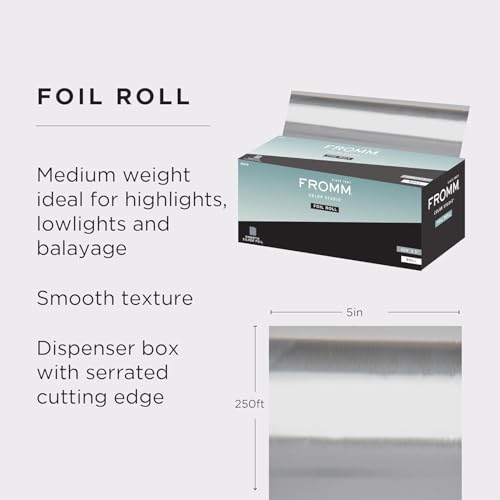 Image of Fromm Color Studio Silver 5 Inch X 250 Feet Foil Roll