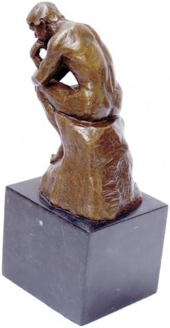 Miniatura 2 de Kunst & Ambiente - Arte Moderno Bronce - La Estatua del Pensador - Firmado Auguste Rodin - París - Escultura