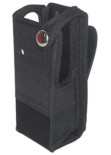 Nylon Carry Case for Motorola XPR 7380e Two Way Radio - with Fixed Belt Loop (Non-Display)