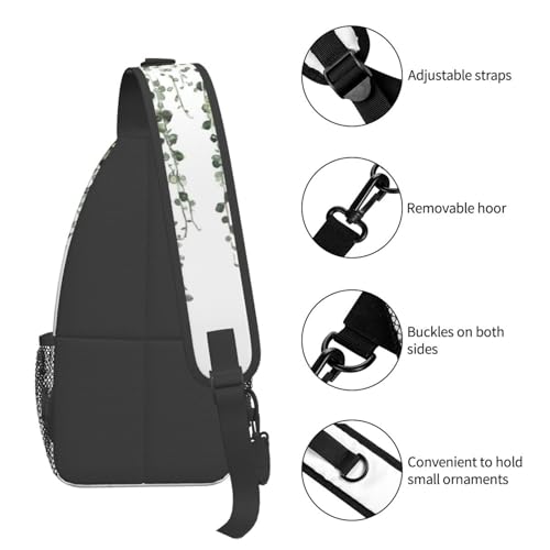 Bolso bandolera Green Plants para hombre y mujer miniatura 5