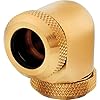 Corsair Hydro X Series 90 Grad XF Hardline 12 mm OD Fittings Twin