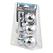 CURT 42225 1-7/8, 2 and 2-5/16-Inch Chrome Steel Switch Ball Set, Up to 8,000 lbs. GTW