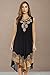 Riviera Sun Dress / Dresses for Women,Black / Beige,2X
