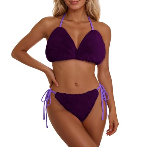 Maillots de Bain 2 Pièces Amincissant Bikini Triangle Sculptant