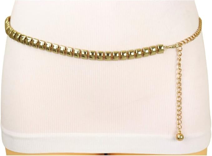 Women Black White Leopard Belt - Fashion Cheetah Waistband Animal Print S M, Neon Yellow4