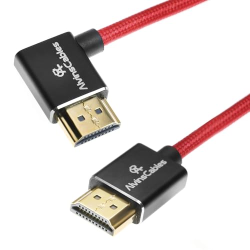 Alvin's Cables 8K HDMI 2.1 �P�[�u�� 8K@60Hz 4K@120Hz 48Gbps�A�����ґg�R�C���A���������p�A���b�h - Atomos Ninja�Afor Sony FS5/FS7/FX9�ABMPCC�Afor Canon C3