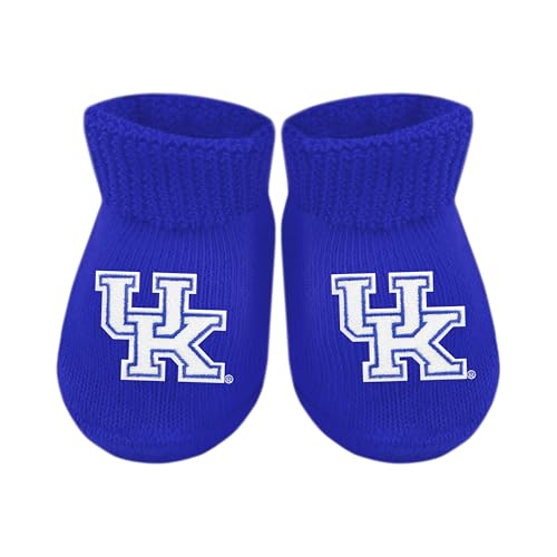 Baby Bootie Sock - Kentucky Wildcats - Royal - Newborn - 6 Mos
