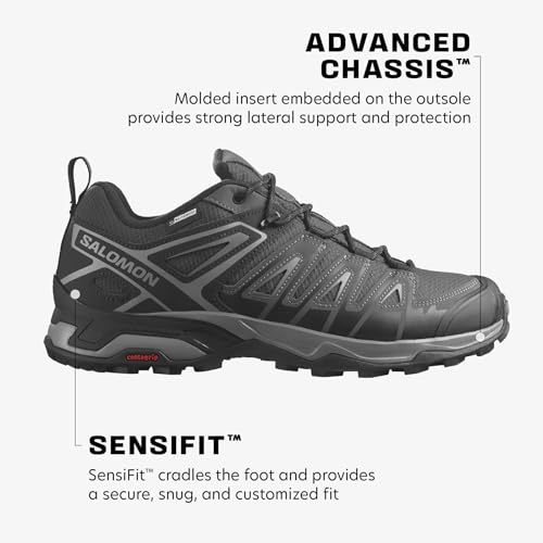 Salomon Men's X Ultra Pioneer Climasalomon Waterproof Hiking Shoe2