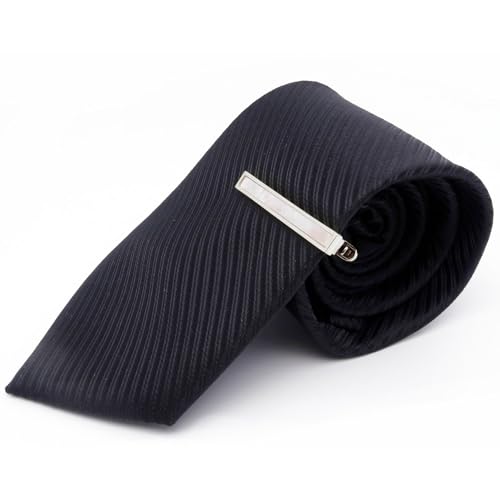 Mother of Pearl Men's Tie Clip With Presentation Box Tie Bar for Gentleman Regular Necktie Tie Pin for Daily Business Anniversary Wedding Occasions2